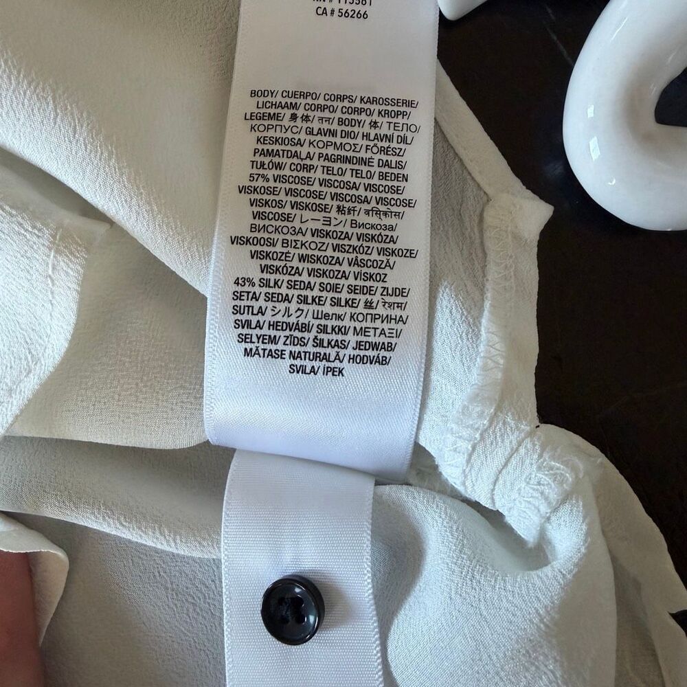 7FAMK Silk Top - Picture 6 of 6